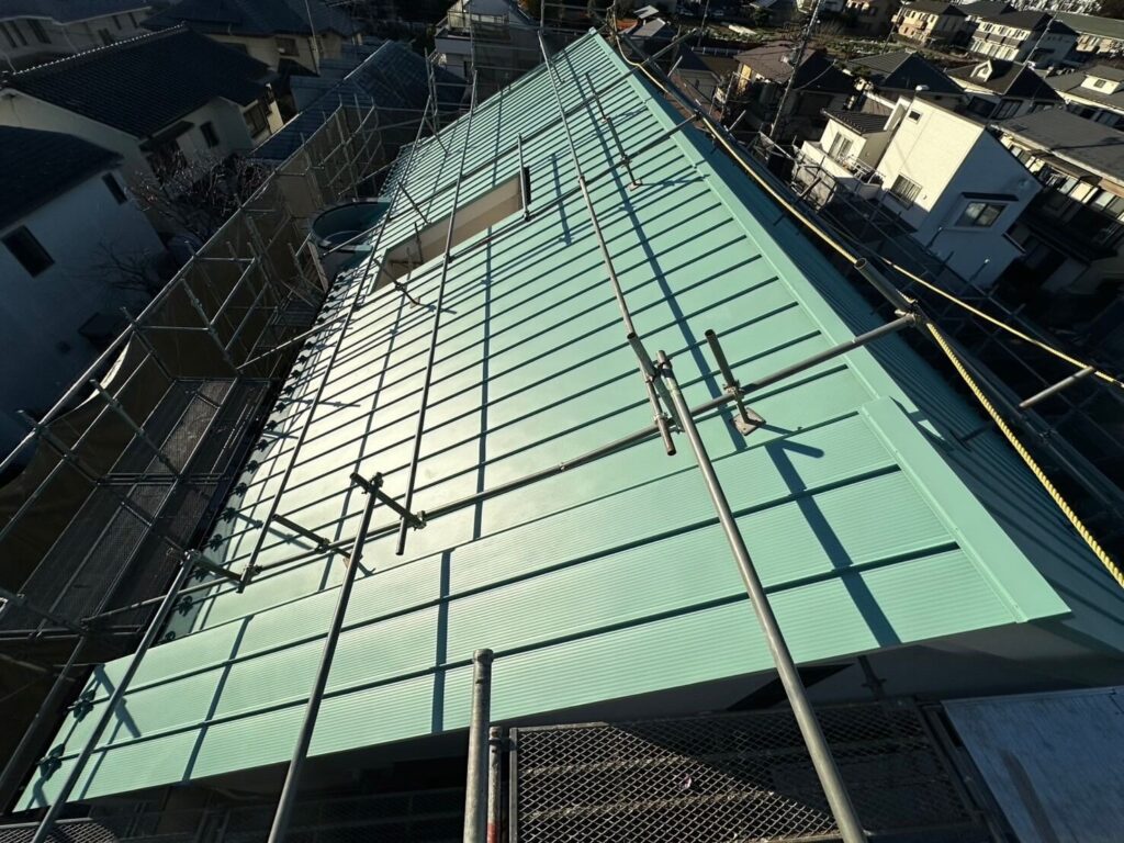 【屋根カバー工事】武蔵野市／S様邸