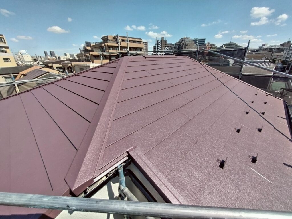 【屋根カバー工事】練馬区／I様邸